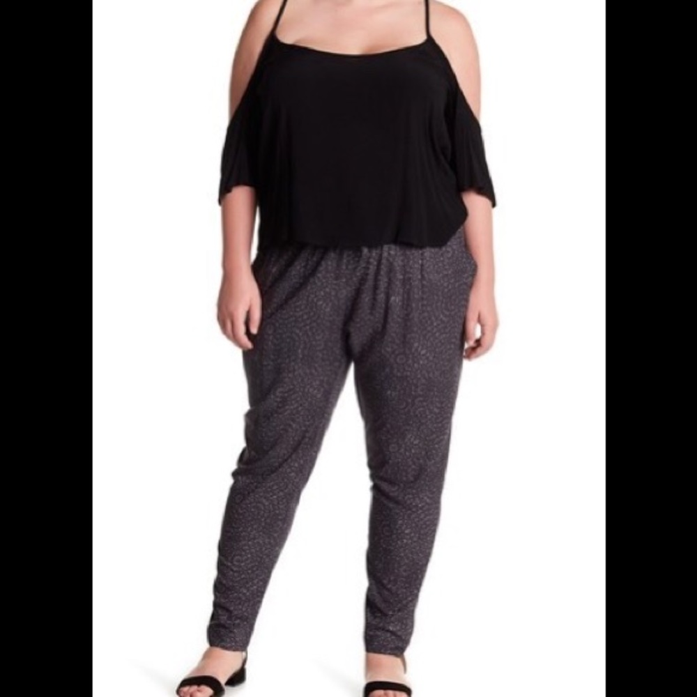 SUSINA Geo Print Pants (Plus Size) 3X NEW NWT